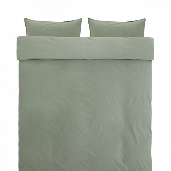 Hemtex Smooth Eco Bedset Pussilakanasetti Vaaleanvihreä 230x220 Cm