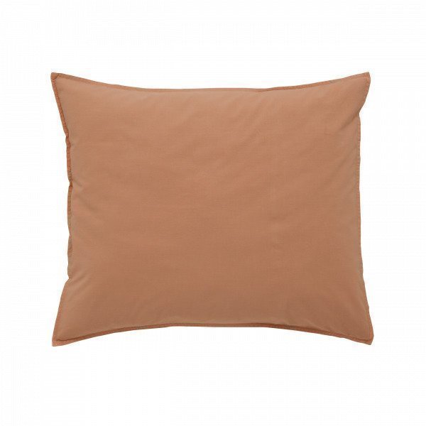 Hemtex Smooth Eco Pillowcase Tyynyliina Ruoste 60x50 Cm