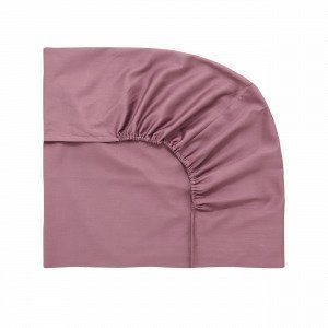 Hemtex Soft Satin Fitted Sheet Muotoonommeltu Lakana Luumu 180x200 Cm