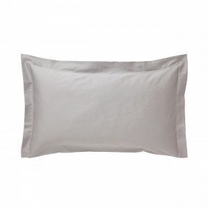 Hemtex Soft Satin Pillowcase Tyynyliina Harmaa 90x50 Cm