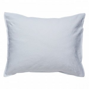 Hemtex Zig Zag Pillowcase Tyynyliina Valkoinen 60x50 Cm