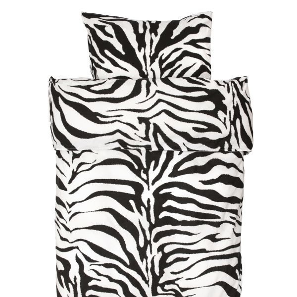 Himla Hope Wildlife Pussilakana Kohl / White 150x210 Cm