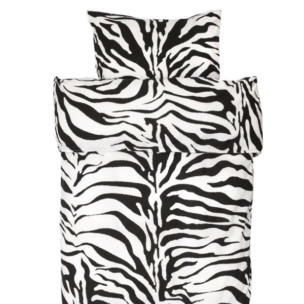 Himla Hope Wildlife Pussilakana Kohl / White 220x220 Cm