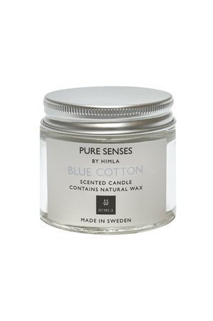 Himla Kynttilä Pure Senses 80ml blue cotton