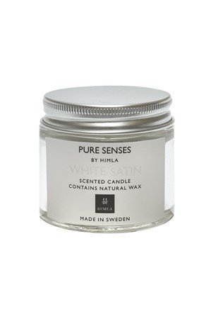 Himla Kynttilä Pure Senses 80ml white satin