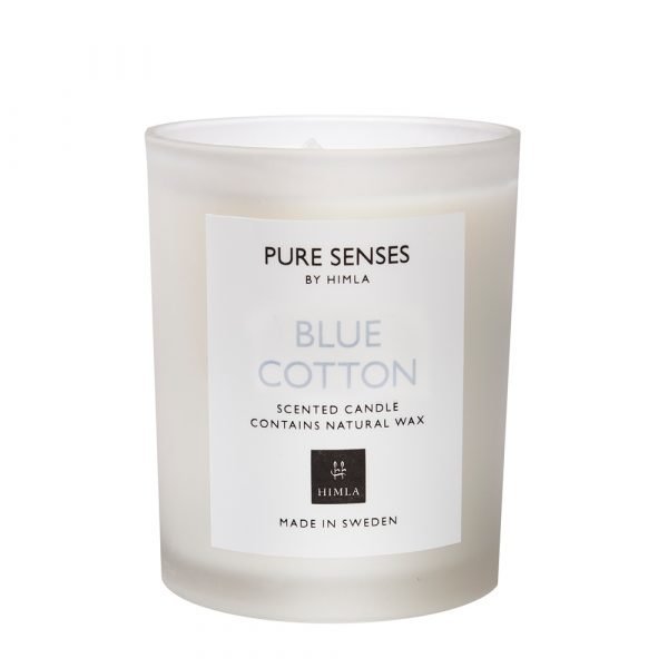 Himla Pure Senses Tuoksukynttilä 165gr Blue Cotton