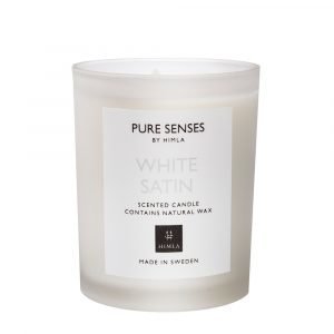 Himla Pure Senses Tuoksukynttilä 165gr White Satin