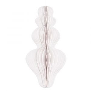 House Doctor Paper Art Ornament Valkoinen