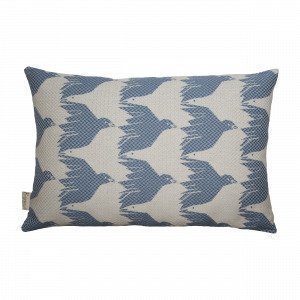 House Of Rym Birdie Namnam Cushion Sininen Koristetyyny 40x60 Cm