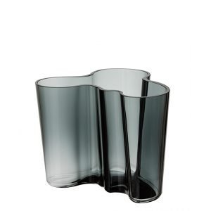 Iittala Aalto Maljakko Tummanharmaa 120 Mm