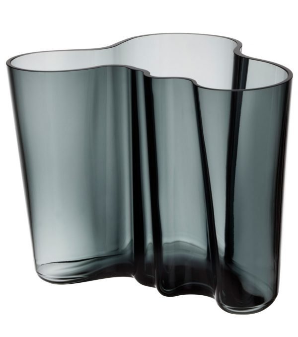 Iittala Aalto Maljakko Tummanharmaa 16 Cm