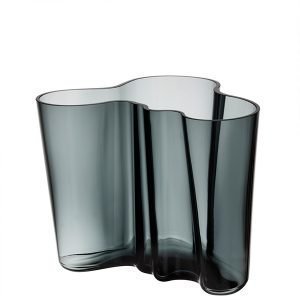 Iittala Aalto Maljakko Tummanharmaa 160 Mm