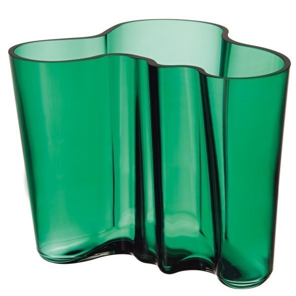 Iittala Aalto Vaasi Smaragdi Vihreä 16 Cm