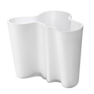 Iittala Alvar Aalto Maljakko Kirkas Valkoinen 95 Mm