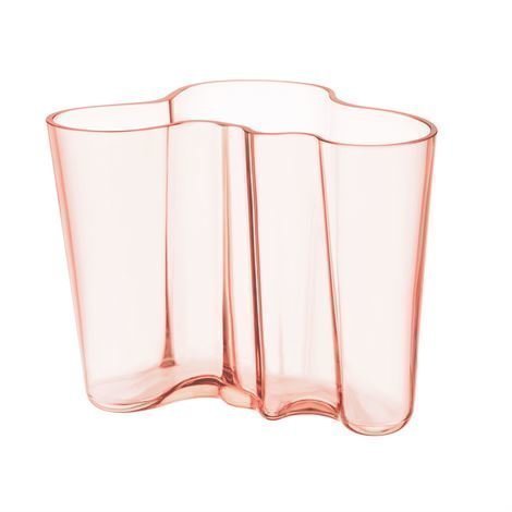 Iittala Alvar Aalto Maljakko Lohenpunainen 160 mm