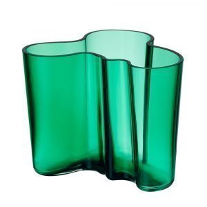 Iittala Alvar Aalto Maljakko Smaragdi 12 Cm