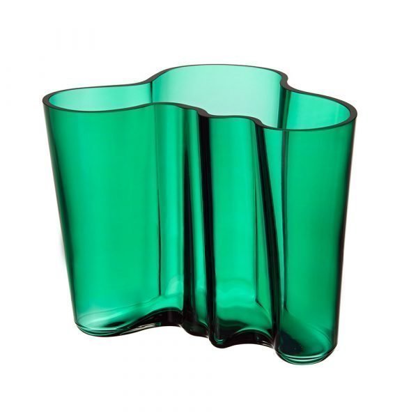 Iittala Alvar Aalto Maljakko Smaragdi 16 Cm