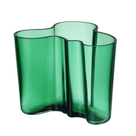 Iittala Alvar Aalto Maljakko Smaragdinvihreä 120 mm