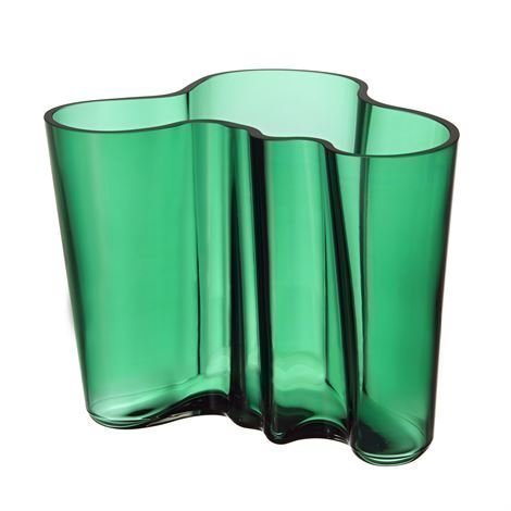 Iittala Alvar Aalto Maljakko Smaragdinvihreä 160 mm