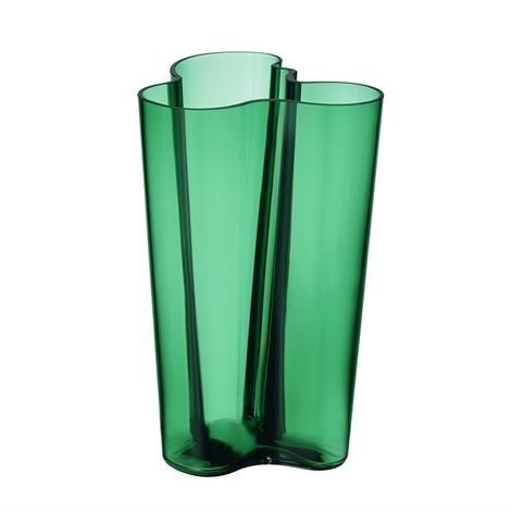 Iittala Alvar Aalto Maljakko Smaragdinvihreä 251 mm