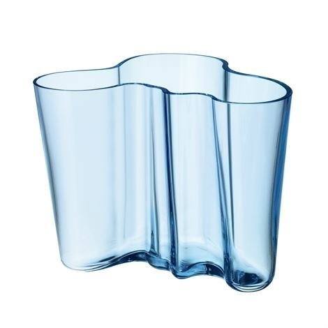 Iittala Alvar Aalto Maljakko Vaaleansininen 160 mm