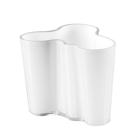 Iittala Alvar Aalto Maljakko Valkoinen 95 mm