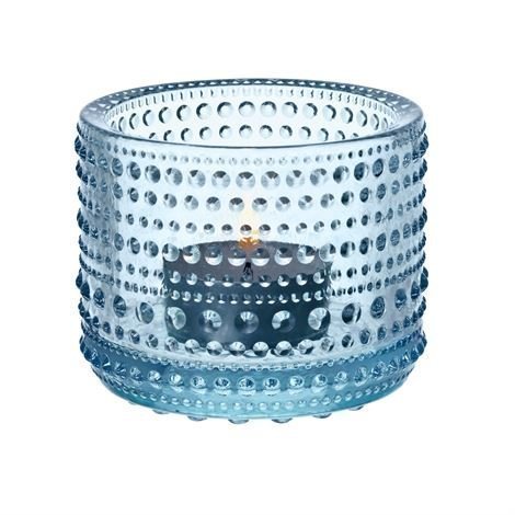 Iittala Kastehelmi Kynttilälyhty 64 mm Vaaleansininen