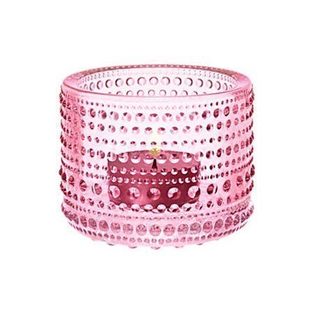 Iittala Kastehelmi Kynttilälyhty 64 mm vaalea pinkki