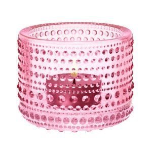 Iittala Kastehelmi Kynttilälyhty Vaalea Pinkki