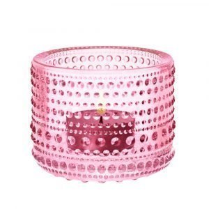 Iittala Kastehelmi Kynttilälyhty Vaalea Pinkki 64 Mm