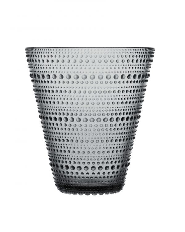 Iittala Kastehelmi Maljakko Harmaa 154 Mm