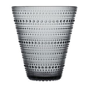 Iittala Kastehelmi Maljakko Harmaa 154 Mm