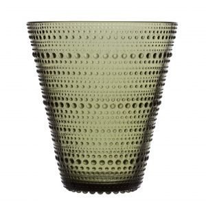 Iittala Kastehelmi Maljakko Sammaleenvihreä 154 Mm