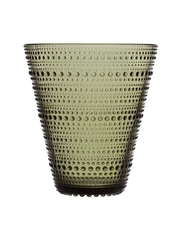 Iittala Kastehelmi Maljakko Sammaleenvihreä 154 Mm