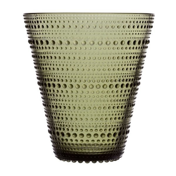 Iittala Kastehelmi Maljakko Sammaleenvihreä 154 Mm