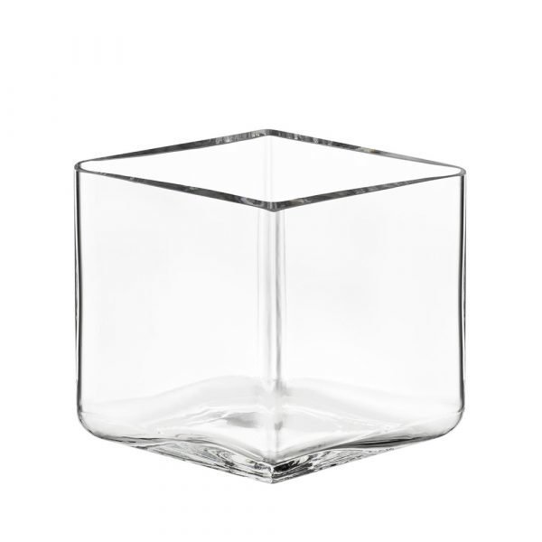 Iittala Ruutu Maljakko Kirkas 115x80 Mm