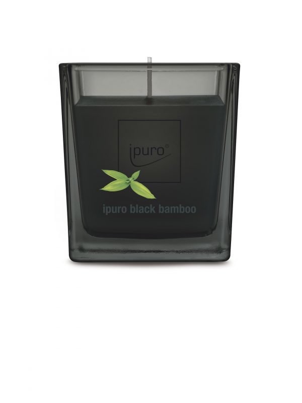 Ipuro Black Bamboo Tuoksukynttilä 125 G