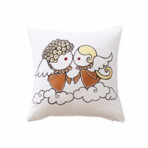 Jotex Angel Star Tyynynpäällinen Valkoinen 45x45 Cm