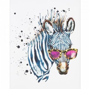 Jotex Zebra Juliste Valkoinen 50x70 Cm