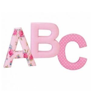 Kids Concept Abc Kirjaimet 3-Pakkaus Roosa