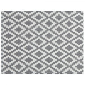 Klippan Yllefabrik Diamonds Pöytätabletti Harmaa 37x50 Cm