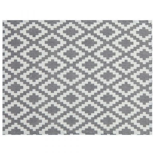 Klippan Yllefabrik Diamonds Pöytätabletti Harmaa 37x50 Cm