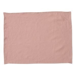 Klippan Yllefabrik Linn Pöytätabletti Pale Pink 37x50 Cm