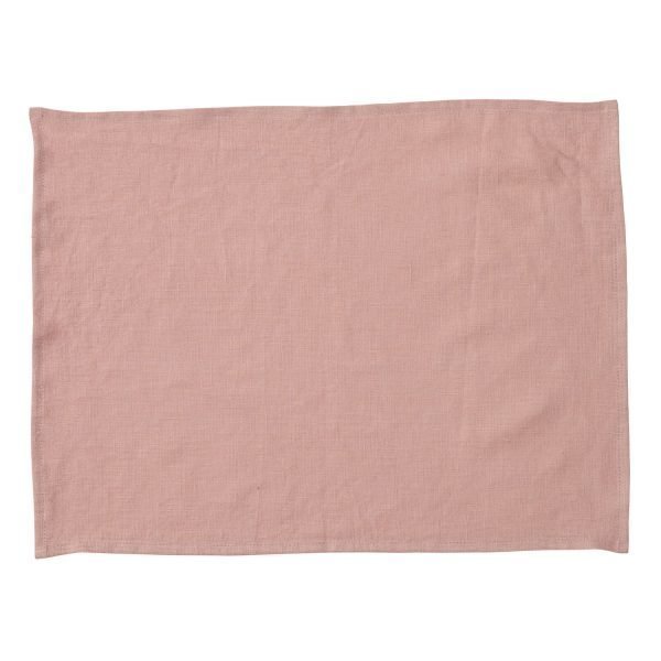 Klippan Yllefabrik Linn Pöytätabletti Pale Pink 37x50 Cm