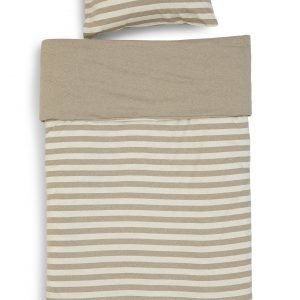 Koodi Stripe Trikoopussilakanasetti 150x210 + 50x60 Cm