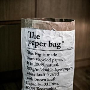 Le Sac En Papier Paperipussi Valkoinen