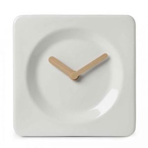 Leff Amsterdam Leff Tile Pöytäkello / Seinäkello Valkoinen 25 Cm