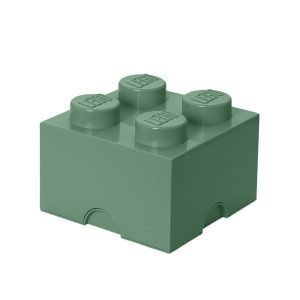 Lego Säilytyslaatikko 4 Hiekanvihreä
