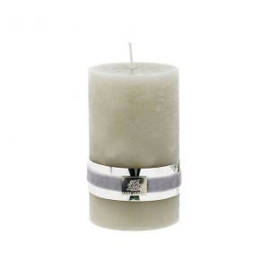 Lene Bjerre Candle Collection Kynttilä Hopea / Harmaa Medium