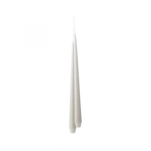 Lene Bjerre Candle Laquer Kynttilä Hopea Harmaa 35 Cm